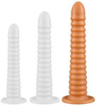 TheAssGasm Bombyx - prémium szilikon dildó 33 cm hosszú, 6 cm átmérőjű