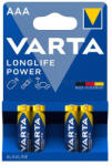 VARTA Longlife Power AAA alkáli elem, 4 db (FF322740)