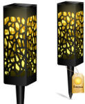 Lumileds LED napelemes kerti lámpa 3000K IP44 áttört oszlop AZURE LUMILED (LUMSOL1080)