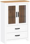 Tempo LANZETTE C fehér mdf vitrin