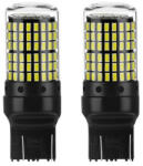  T20 led izzó 144 smd CANBUS 2DB fehér DC12-24 7443 (AL000008F)