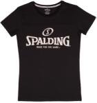 Spalding Tricou Spalding Essential Logo Tee Damen 40221627-black Marime XL