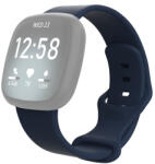  BUTTERFLY Szilikon szíj Fitbit Versa 3 / Fitbit Sense sötétkékhez
