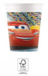 Procos Disney Cars 3, Verdák papír pohár 8 db-os 200 ml FSC PNN93472 (PNN93472)