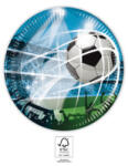 Procos Soccer Fans, Focis papírtányér 8 db-os 20 cm FSC PNN93745 (PNN93745)