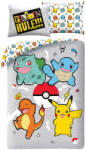 Halantex Pokémon Rule! ágyneműhuzat 140×200cm, 70×90 cm microfibre HAX609772 (HAX609772)