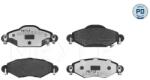 MEYLE set placute frana, frana disc MEYLE -PD: Advanced performance and design. 025 233 4017/PD (025 233 4017/PD)