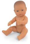 Miniland Baba, 32 cm, ruha nélkül, európai lány (31032)