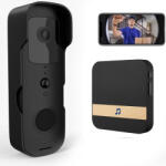 StartONTeam Videointerfon WiFi Smart, Full HD, IR, Comunicare Bidirectionala, Senzor de Miscare si Night Vision (EA-031)