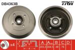TRW Tambur frana TRW DB4363B (DB4363B)