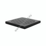 R. M. ékszer Ásványok Shungit négyzetlap életvirág 10x10cm (024560)