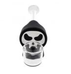 Urban Crew Pipa sticla Skull negru - detasabila