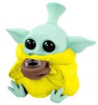 Urban Crew Bong silicon Baby Yoda Alien galben 13cm