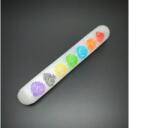 R. M. ékszer Szelenit masszírozó rúd csakra színes 16cm (109457)