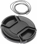 VHBW Objektívsapka 55 mm, Belső Fogantyú, Műanyag, Fekete (800102350)