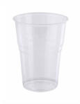 Globál Pack Műanyag pohár sörös víztiszta 3 dl