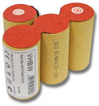 VHBW Akkumulátor Vileda 4SC3000-hez - 3000 mAh, 4, 8 V, NiMH (800108468)