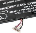 VHBW Notebook akkumulátor Asus 0B200-02970000, C31N1733 - 3550 mAh 11, 55 V Li-polymer (888202802)