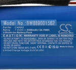 VHBW Akkumulátor Marshall C406A2-t Marshall hangszóróhoz - Li-Ion 3350 mAh (889001562)