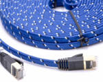 VHBW Ethernet Kábel Cat. 7 - 10 m, Kék, Lapos (888100999)