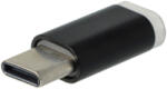 VHBW USB Type C - Micro USB adapter fekete (800114858)