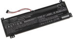 VHBW Notebook akkumulátor Lenovo L17C2PB4, L17C2PB3, L17L2PB3 készülékekhez - 4000 mAh 7, 6 V Li-polimer, fekete (888201383)