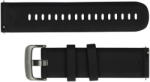 VHBW Samsung Galaxy Watch S Csuklópánt - 232 mm, Szilikon, Fekete (888101403)