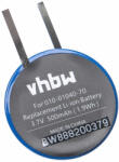 VHBW Garmin RJD990101, 010-01040-70, PD3555 - 500 mAh 3, 7 V Li-Ion Okosóra Akkumulátor (888200379)