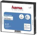 Hama Кутийка за CD/DVD HAMA Multi-Pack 4, прозрачен/черен (HAMA-49415) - hits