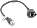 VHBW Cat6 RJ45 dugó - RJ45 aljzat hosszabbítókábel, 0, 3 m (888101009)