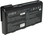 VHBW Notebook akkumulátor MSI 91NMS17LF6SU1, 91NMS17LD4SU1 - 6600 mAh 11, 1 V Li-Ion, fekete (800103285)