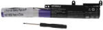 VHBW Notebook akkumulátor Asus 0B110-00440000, 0B110-00440100, A31LP4Q - 2500 mAh 10, 8 V Li-Ion (888400081)