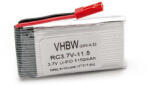 VHBW Modellkészítő eszköz akkumulátora - 1150 mAh 3, 7 V Li-Ion (800114437)