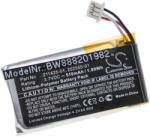 VHBW Vezeték nélküli fejhallgató akku Plantronics 211425-01, 202555-01 - 510 mAh 3, 7 V Li-polymer (888201982)