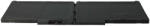 VHBW Notebook akkumulátor Dell 242WD, 0PDNM2, 1W2Y2, 0F1KTM, 0MC34Y - 7200 mAh 7, 6 V Li-polimer, fekete (800114611)