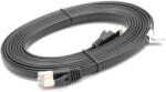 VHBW Ethernet Kábel Cat. 7 - 3m, Fekete, Lapos (888101004)