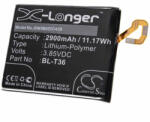 VHBW Mobiltelefon akkumulátor LG BL-T36, EAC63638201 telefonhoz - 2900 mAh 3, 85 V Li-polimer (888200439)