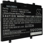 VHBW Notebook akkumulátor Asus C41N2110, 0B200-04220000 - 4800 mAh 15, 48 V Li-polymer (889001554)