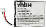VHBW Vezeték nélküli fejhallgató akku Plantronics 203055-01, 203035-01 - 650 mAh 3, 7 V Li-polimer (888201822)