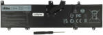 VHBW Notebook akkumulátor Dell 00JV6J, 0JV6J, 04K8YH, GK5KY, 8NWF3, 0PGYK5 - 4200 mAh 7, 6 V Li-polymer (888402494)