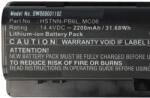 VHBW Notebook akkumulátor HP 807231-001, 806953-851, 805095-001, 804073-851 - 2200 mAh 14, 4 V Li-Ion (889001102)