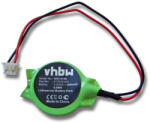 VHBW Számítógép BIOS akkumulátor 23.22047. 001, 23.22049. 001, 41R7611, 417076-001 típusokhoz - 200 mAh 3 V Li-Ion (800105675)