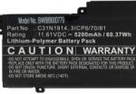 VHBW Notebook akkumulátor Asus 0B200-03730100, 3ICP6/70/81, C31N1914 - 5200 mAh 11, 61 V Li-polymer (889000779)