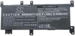 VHBW Notebook akkumulátor Asus 0B200-02630000, C21N1638 - 4750 mAh 7, 6 V Li-polimer, fekete (888201445)