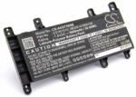 VHBW Notebook akkumulátor Asus 0B200-01800100, C21-N1515, C21N1515 - 5000 mAh 7, 6 V Li-polimer, fekete (800113959)