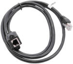 VHBW Cat6 RJ45 Dugó-Aljzat Hosszabbítókábel, 1, 5 m (888101012)