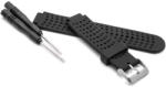 VHBW Garmin Forerunner L férfi csuklópánt - 12, 3 cm + 9 cm, 22 mm, szilikon, fekete (888100150)