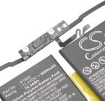 VHBW Notebook akkumulátor Apple 020-01728, A1820-hoz - 6600 mAh 11, 4 V Li-polimer (888200194)