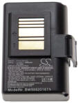 VHBW Akkumulátor Zebra BTRY-MPP-34MAHC1-01, AT16004, BTRY-MPP-34MA1-01 nyomtatóhoz - 3400 mAh 7, 4 V Li-Ion (888201611)