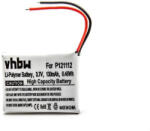 VHBW Pebble P121112 Okosóra Elem - 130mAh 3, 7V Li-polimer (800116151)